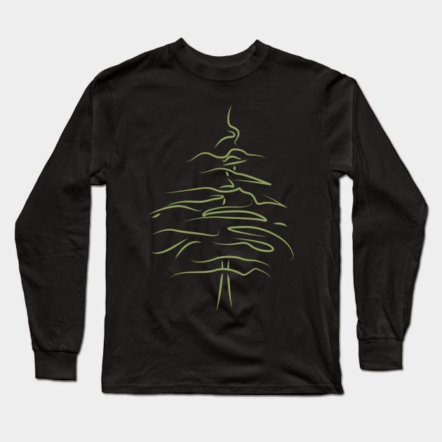 Conifer (2) Long Sleeve T-Shirt by Kat C.